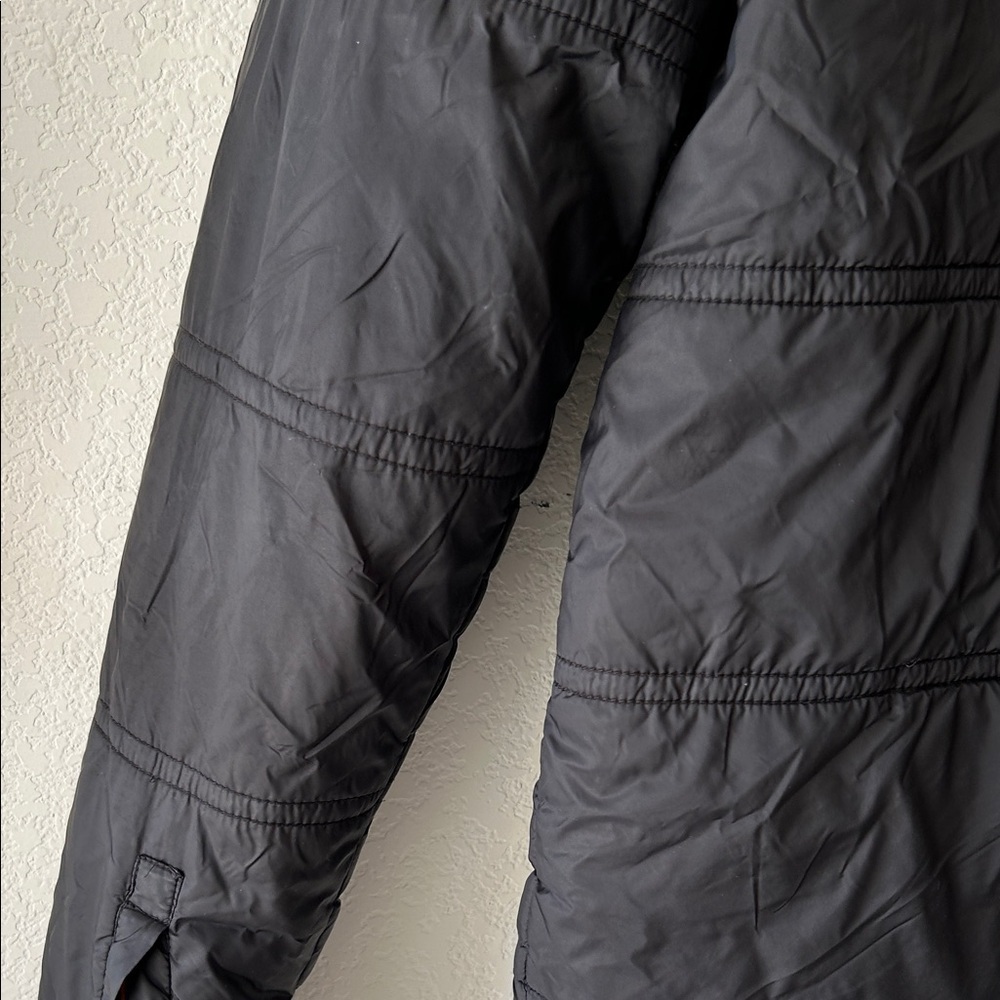 Men's Black Insulated Coat Race Face size L - Picture 10 of 13